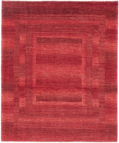 Loribaft Tappeto persiano 190 x 160 Rosso (Iran) Annodato A Mano