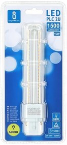 Lampadina LED G24D-3/15W/230V 3000K - Aigostar