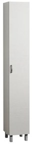 Colonna per mobile bagno Nicole/Lima 1 anta P 33.5 x L 30 x H 195 cm bianco