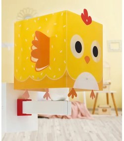 Dalber 64649 - Applique per bambini LITTLE CHICKEN 1xE27/15W/230V