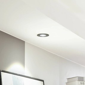 Arcchio LED downlight Jyra, nero, 4.000K