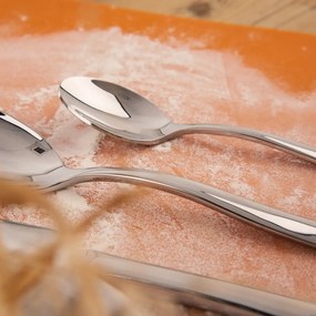 Posate argentate in acciaio inox 24 pz Shape – Orion