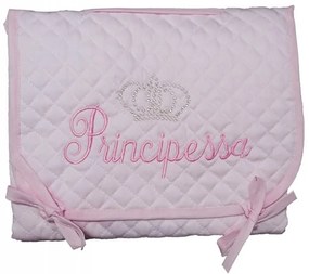 Fasciatoio da viaggio pieghevole Baby Principessa  Colore Rosa