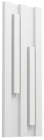 Applique LED moderno da esterno Fandina bianco IP54, luce bianco caldo 1000 lumen, EGLO
