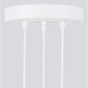 Lampadario bianco ø 19,5 cm Gleam – Sollux