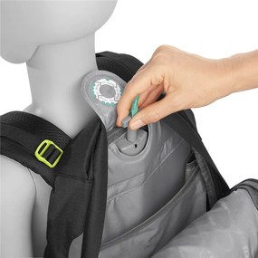Zaino scuola coocazoo MATE, Lime Flash, certificato AGR
