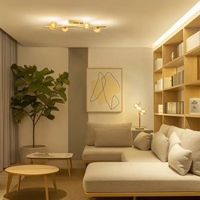 Brilagi - Lampadario a plafone LED MILLA 4xG9/3W/230V oro