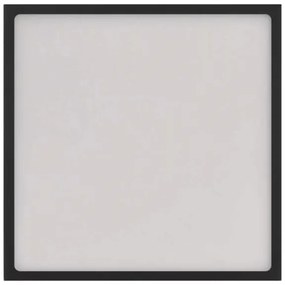 Plafoniera LED LED/28,5W/230V 3000/3500/4000K 30x30 cm nera