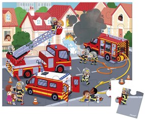 Puzzle - Pompieri - 24 pezzi