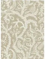 Josephine Munsey Carta da parati Stitched Birds - Greige