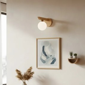 Applique ANTONIO 1xG9/5W/230V rovere/bianco