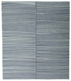 Kilim Tappeto 200x170 Nero (Iran) Tessuto A Mano