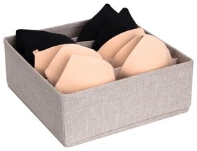 Organizzatore per cassetti beige con scomparti Cassetto, 29 x 11 cm - Bigso Box of Sweden