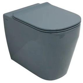 Vaso WC filomuro OLYMPIA CERAMICA soft, sedile incluso P 53 x L 36 x H 42 cm