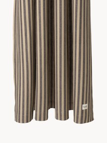 Tenda da doccia in cotone organico Chambray, idrorepellente