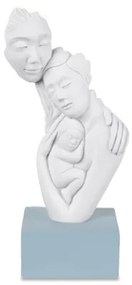 BONGELLI PREZIOSI STATUETTA FACE FAMIGLIA H 20 cm