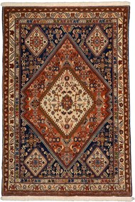 Gashghai Tappeto persiano 100x160 Beige (Iran) Annodato A Mano