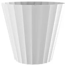 Vaso Plastiken Bianco polipropilene 32 x 29 cm
