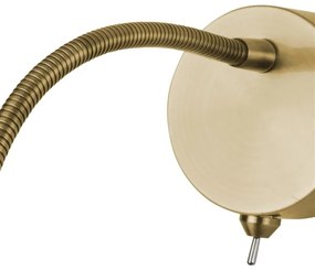 Searchlight 9917SB - Faretto da parete LED FLEXY 0,8 W/230 V