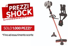 Decespugliatore a scoppio 2 tempi 39.8 cm³ in alluminio AL-KO GT 410 DL con lama in acciaio a 3 denti