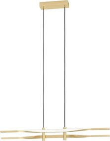 Eglo 901226 - Lampadario LED a sospensione con cavo COLMEAL LED/21W/230V, dorato