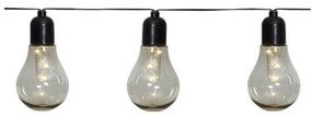 Catena luminosa a LED per esterni con motivo a lampadina, lunghezza 4,05 m Glow - Star Trading
