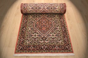 Bidjar Tappeto 290x80 (Iran) Annodato A Mano