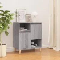 Credenza Grigio Sonoma 60x35x70 cm in Legno Multistrato 821146