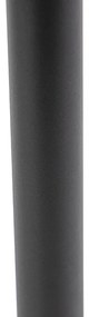 Lampioncino esterno moderna nero 80 cm IP44 - GLEAM