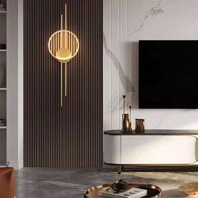 APPLIQUE DA PARETE LED APP1781-W BRUSH GOLD
