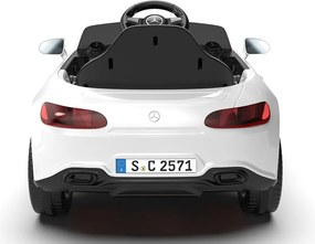 Macchina Elettrica per Bambini 12V con Licenza Mercedes CLS Small Bianco...