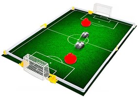 Puck Goal Gioco Da Tavolo Con Palla D'Aria 18,5x32,5x6cm