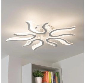 Brilagi - Lampadario a plafone LED dimmerabile TWIST LED/65W/230V 3000-6500K bianco + +TC