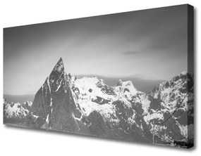 Quadro su tela Paesaggio di montagne 100x50 cm