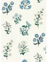 Clarke & Clarke Carta da parati Leiden - Denim
