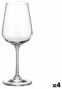 Set di Bicchieri Bohemia Crystal Sira 360 ml Bianco 6 Pezzi 6 x 8 x 22 cm (6 Unità) (4 Unità)