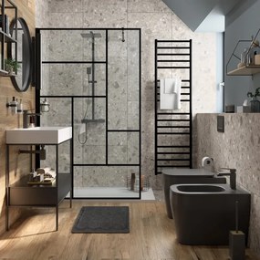 Rubinetto per bidet Studio SENSEA nero lucido