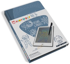 Kidywolf - Tavoletta da disegno Kidydraw mini - oceano e pirati