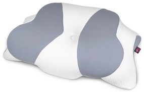 CONNECT IT CFH-6032-WH - Cuscino anatomico Gemini bianco/grigio
