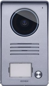 Pulsantiera esterna per videocitofono VIMAR Targa per KIT Video 7in monofamiliare 1 pulsante in policarbonato grigio P 3.43 x L 9.44 x H 16.24 cm