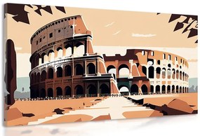 Quadro su tela – Colosseo a Roma