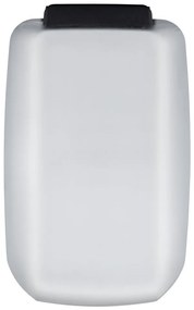 Cestino per la spazzatura color argento opaco in acciaio inox con pedale 20 l Design – Wenko