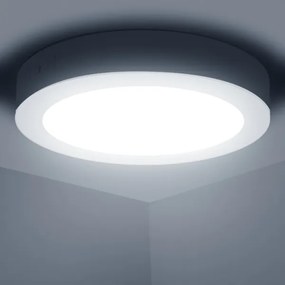 Aigostar - LED Plafoniera LED/12W/230V diametro 17,4 cm 6500K bianco