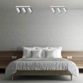 Faretto da bagno LED RGBW dimmerabile TURYN 3xGU10/6,5W/230V IP44 bianco