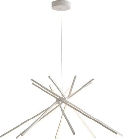 Lampadario LED design Shanghai bianco, luce naturale 6560 lumen, LUCE AMBIENTE DESIGN
