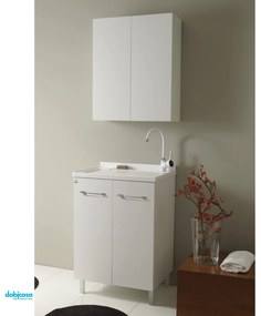 Xilon "Lavanderina" Mobile Lavatoio 60x60 Bianco Opaco