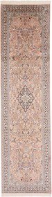 Cashmere Silk Tappeto orientale 300x80 (Indian) Annodato A Mano