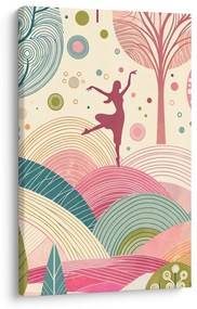 Quadro su tela – Danza nel paesaggio