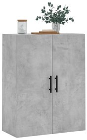 Mobile a parete grigio cemento 69,5x34x90 cm