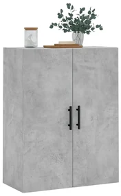 Mobile a parete grigio cemento 69,5x34x90 cm